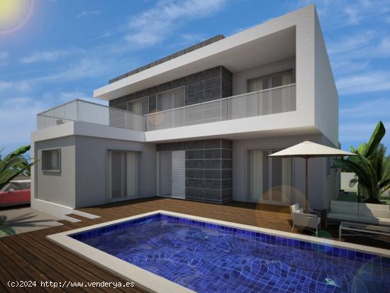 VILLA INDEPENDIENTE MODERNA DE 3 DORM. DE NUEVA CONSTRUCCIÓN EN BENIJOFAR(ALICANTE) - ALICANTE