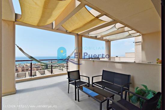 ÁTICO CON VISTAS ESPECTACULARES AL MAR EN ISLA PLANA - REF 1233 - MURCIA