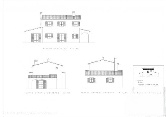 Bonito terreno con proyecto básico - BALEARES