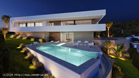 Villa Brisa de Mar chalet de lujo moderno en venta en Residencial Jazmines Cumbre del Sol - ALICANTE