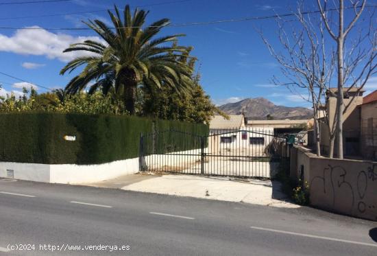  VENTA PARCELA URBANIZABLE DE 2.364M2 EN EL PASEO DE LOS MOLINOS - ALICANTE 