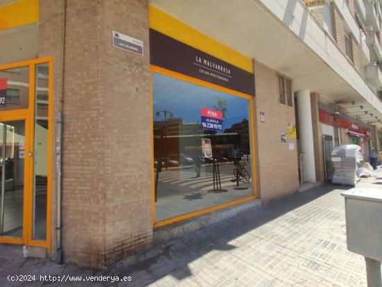 LOCAL COMERCIAL CON AMPLIO ESCAPARARTE - VALENCIA