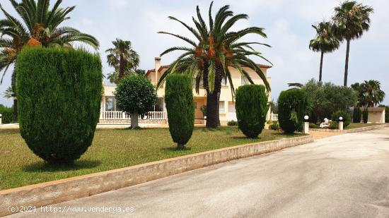 VILLA CON GRAN PARCELA A 1500 M DE LA PLAYA - ALICANTE