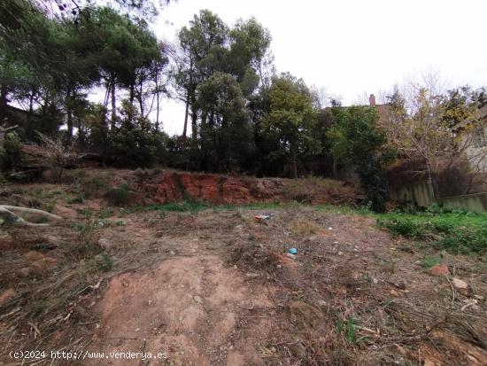 TERRENO PARA CONSTRUIR VIVIENDA - BARCELONA