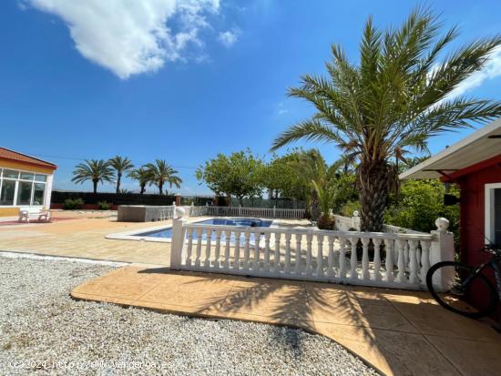 CHALET A LA VENTA EN ELCHE PARTIDA MAITINO - ALICANTE