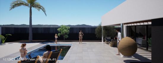 VILLAS DE OBRA NUEVA EN ALFAZ DEL PI - ALICANTE