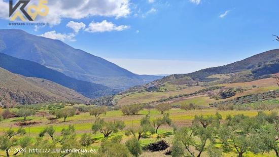 Estupenda casa de campo con vistas al mar y a la montaña con 4 dormitorios y 2 baños. - MALAGA