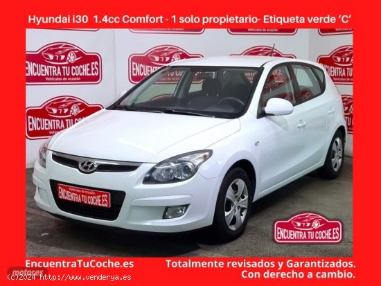 Hyundai i30 1.4 CVVT Comfort de 2010 con 102.535 Km por 7.390 EUR. en Tarragona