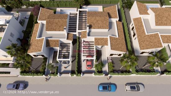 VILLAS DE OBRA NUEVA EN ALGORFA - ALICANTE