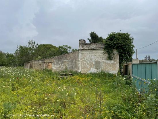  PARCELA SEGREGADA EN MARQUESADO CON CONSTRUCCIÓN REGISTRADA PARA REFORMAR - CADIZ 