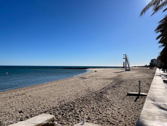 VIVIENDA PARA EDIFICAR EN  PRIMERA LINEA DE PLAYA EL CAMPELLO - ALICANTE