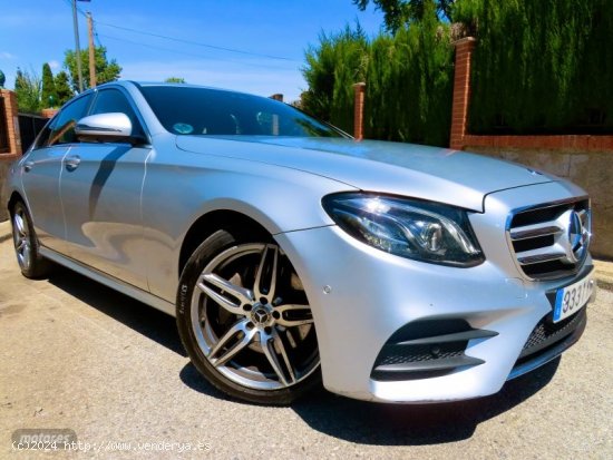 Mercedes Clase E 220d AMG 9G-PIEL-MULTI BEAM LEDS-FULLL de 2018 con 197.000 Km por 20.900 EUR. en Gr