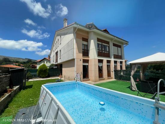  CHALET PAREADO CON TERRAZA Y JARDÍN - CANTABRIA 