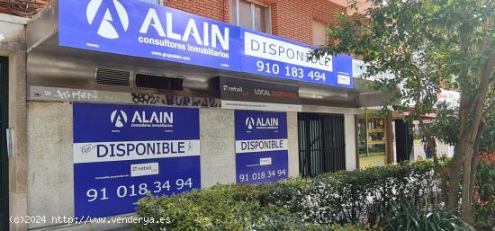  Excelente local en barrio de Chamartin, Calle Principe de Vergara con salida de humos - MADRID 