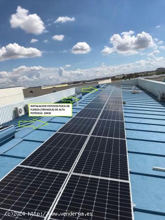 NAVE REPRESENTATIVA-DOMOTIZADA  CON PLANTA  FOTOVOLTAICA 20kw - MADRID