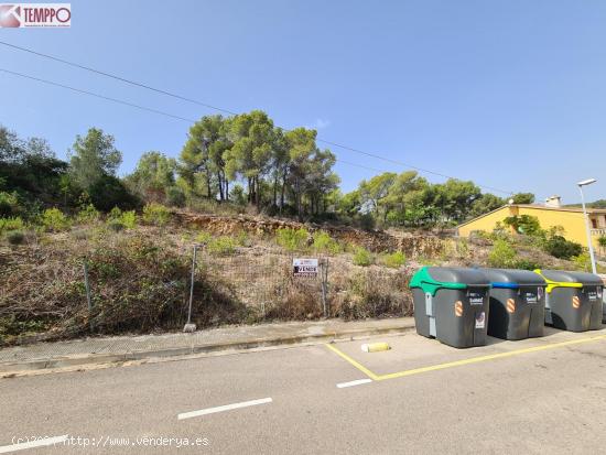 3 parcelas a la venta para casa independiente - TARRAGONA