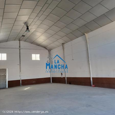  REF: C346 INMOBILIARIA LA MANCHA VENDE NAVE INDUSTRIAL EN POLIGONO INSDUSTRIAL ROMICA - ALBACETE 