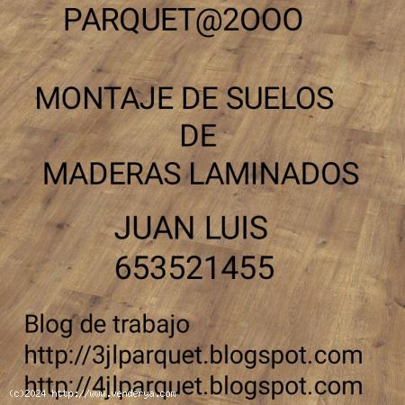  MONTADOR DE SUELOS DE MADERAS LAMINADOS  