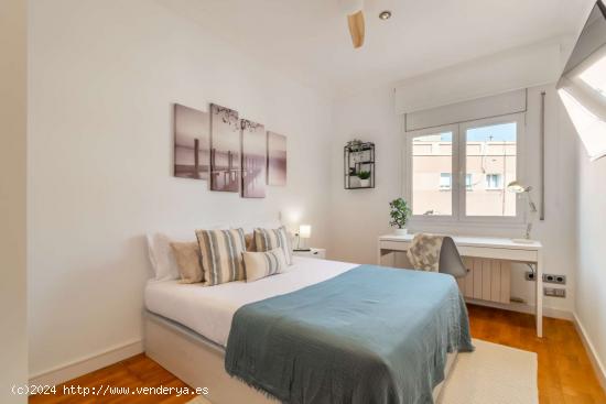 Habitaciones en alquiler en el apartamento de 5 dormitorios en Sarrià-Sant Gervasi - BARCELONA