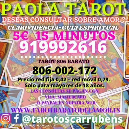  LIMPIEZAS ESPIRITUALES Y TAROT OFERTA LOS 15 MIN 5 E 