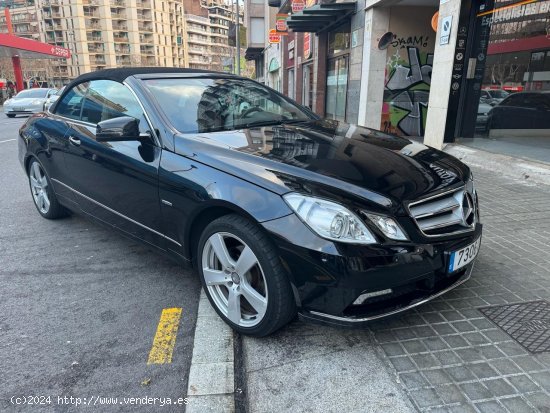 Mercedes Clase E Cabrio 250 CGI - Barcelona