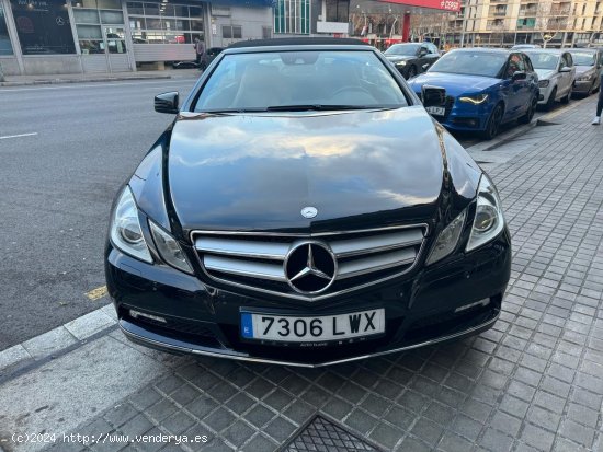 Mercedes Clase E Cabrio 250 CGI - Barcelona