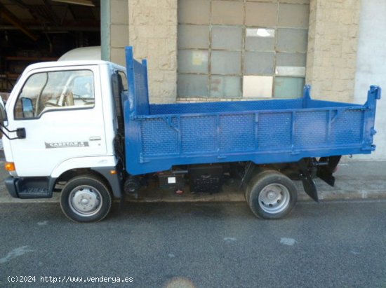 Nissan Cabstar VOLQUETE BASCULANTE/MEIDAS VOLQUETE UTILES:LARGO2,90m x ancho-1,79m. x barandas 50cm.