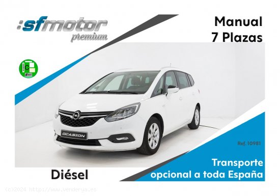 Opel Zafira Tourer    1.6 CDTI 120 CV 7 PLAZAS - Toledo