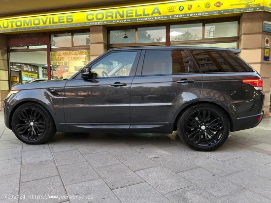  Land-Rover Range Rover Sport Sport Hybrid 305 cv + 45 cv (eléctrico). Full equip. 7 plazas. Pegatin 