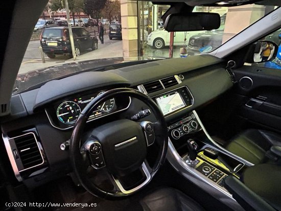 Land-Rover Range Rover Sport Sport Hybrid 305 cv + 45 cv (eléctrico). Full equip. 7 plazas. Pegatin