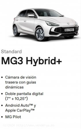 MG MG3 Hybrid+ COMFORT - Taco - La Laguna