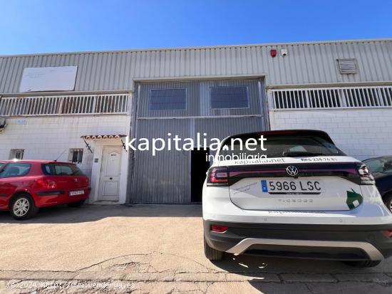  NAVE INDUSTRIAL A LA VENTA EN ALCUDIA DE CRESPINS - VALENCIA 