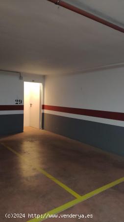  PLAZA DE GARAJE Y TRASTERO EN VENTA Y ALQUILER EN CARLET - VALENCIA 