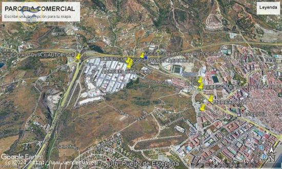 Venta Parcela comercial en el polígono de Estepona - MALAGA