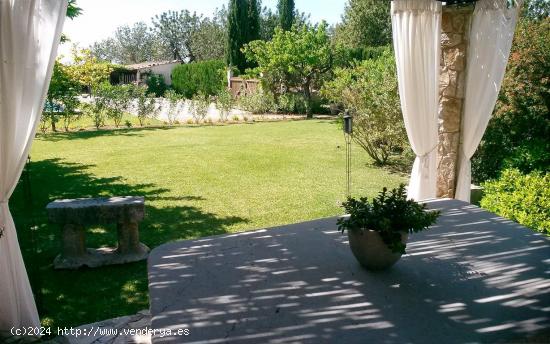 Casa de Piedra con Jardín y Piscina en Binissalem - BALEARES