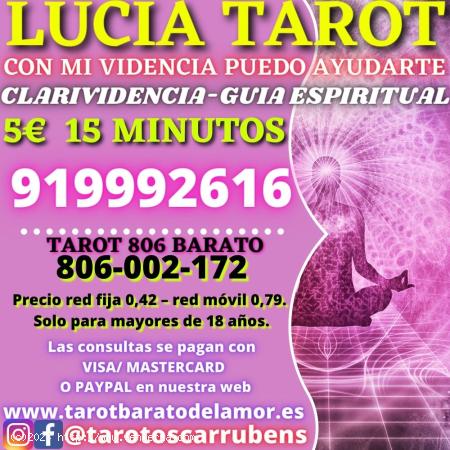 LIMPIEZAS ESPIRITUALES Y TAROT OFERTA LOS 15 MIN 5 E