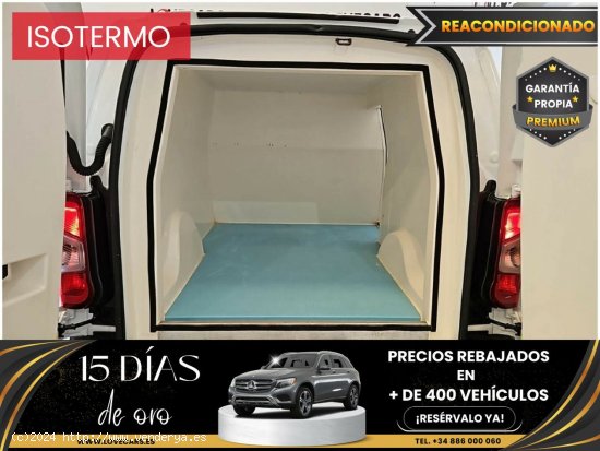  Citroën Berlingo BlueHDI S&S FURGÓN CERRADO ISOTERMO XL 100 - VIgo 