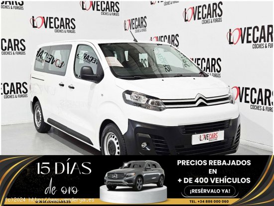  Citroën Jumpy BlueHDI S&S COMBI 6 PLAZAS TALLA M 6 VEL 120 - VIgo 