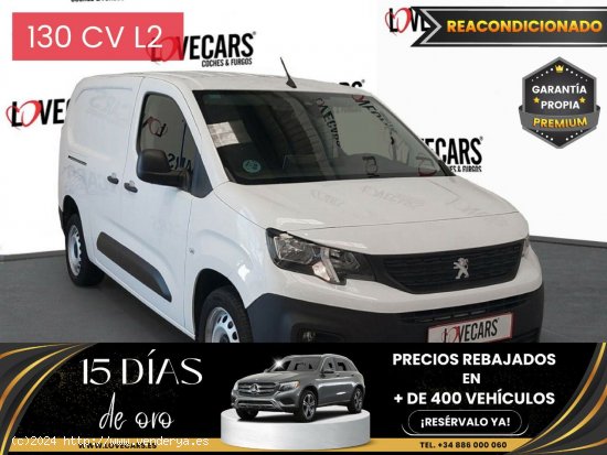  Peugeot Partner BlueHDI FURGÓN CERRADO L2 6 VEL 130 - VIgo 