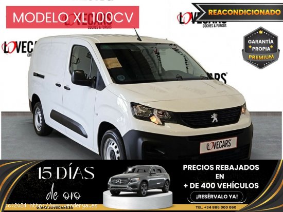  Peugeot Partner BlueHDI S&S FURGÓN CERRADO LONG 100 - VIgo 