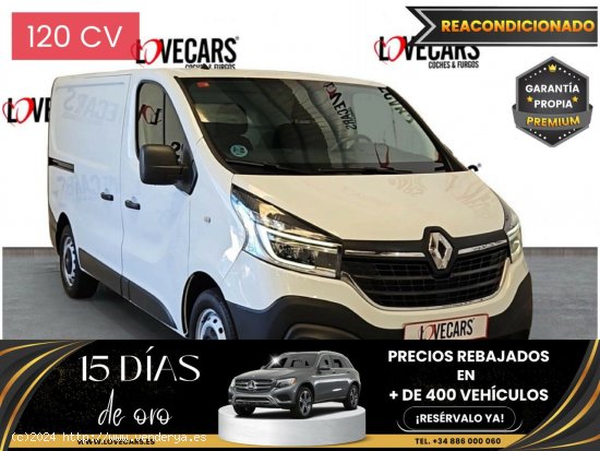  Renault Trafic 1.6 DCI FURGÓN ENERGY BLUE 6 VEL 125 - VIgo 