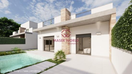 VILLAS PAREADAS DE OBRA NUEVA EN ROLDAN - MURCIA