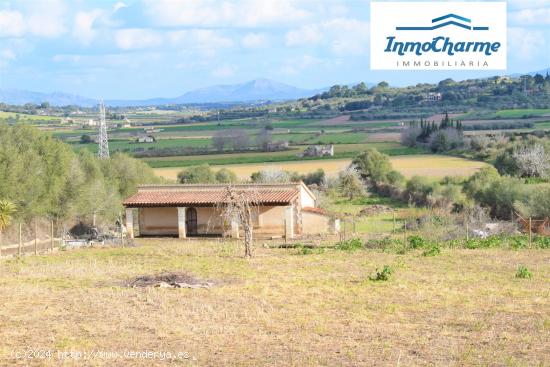 Finca rústica  con casa de campo y fantásticas vistas a las Serra de Llevant en Muro. - BALEARES