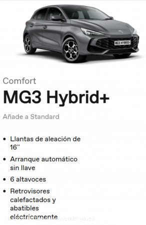 MG MG3 Comfort - Miller