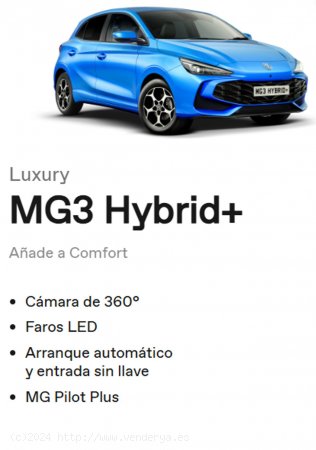 MG MG3 Luxury - Miller