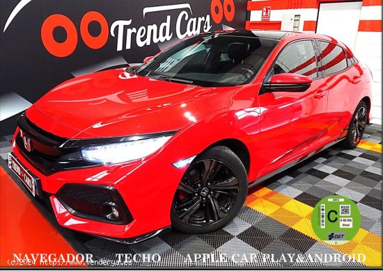 Honda Civic 1.5 IVTEC TURBO SPORT PLUS 182cv 5p. - Rivas-Vaciamadrid