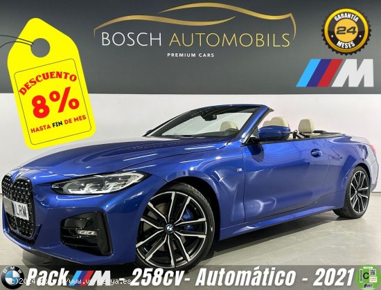 BMW Serie 4 Cabrio 430i 258cv M Sport - Vilassar de Dalt