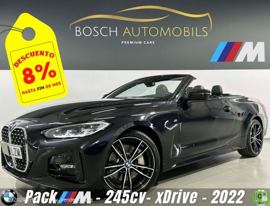 BMW Serie 4 Cabrio 430i 245cv M Sport xDrive - Vilassar de Dalt