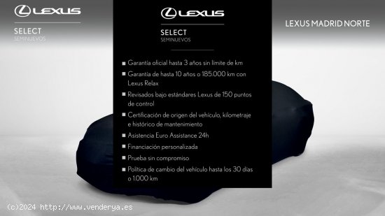 Lexus UX 2.0 250h Premium - El Plantío