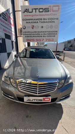 Mercedes Clase E 250 Blue Efficiency Avantgarde nacional con libro - Numancia de la Sagra